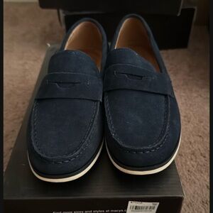 Alfani Men's Dark Blue Loafers